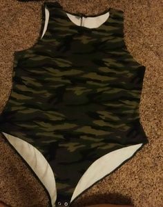 Camo bodysuit